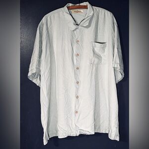 Tommy Bahama 100% Silk Casual Shirt XXL